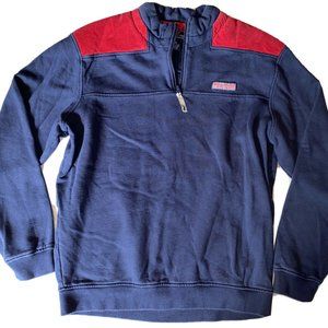 Vineyard Vines Whale Quarter Zip Men’s M EUC